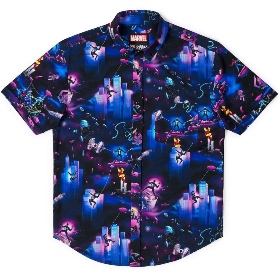 Marvel|Marvel|Marvel Secret Wars "The Symbiote" – KUNUFLEX Short Sleeve Shirt