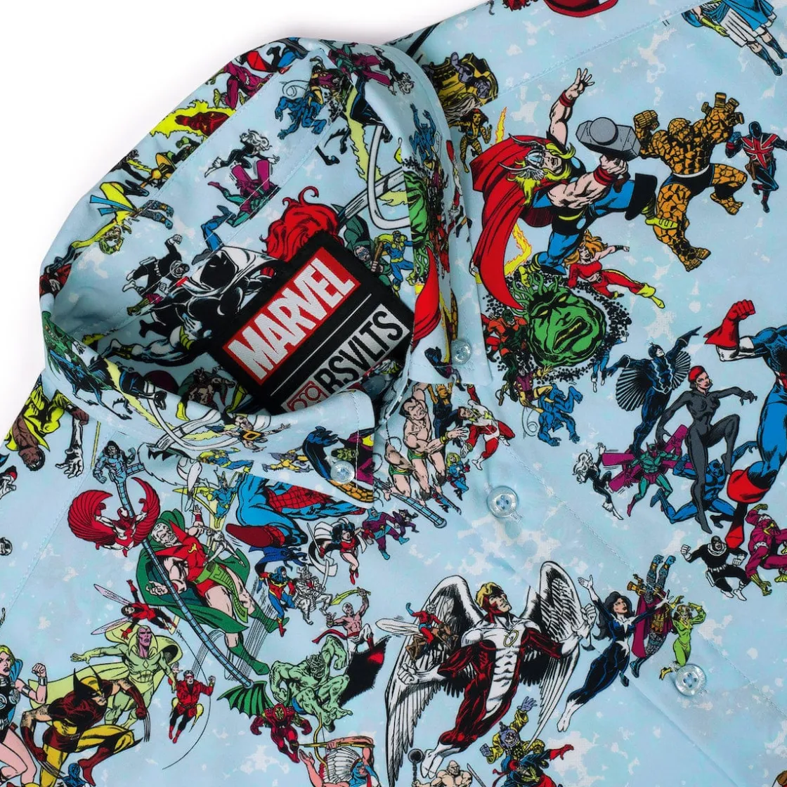 Marvel|Marvel|Marvel 85th Anniversary "There Goes My Hero" – KUNUFLEX Short Sleeve Shirt