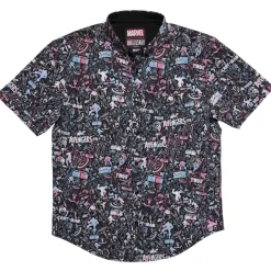 Avengers|Marvel|Marvel 's Avengers “Fight to the Finish” – KUNUFLEX Short Sleeve Shirt