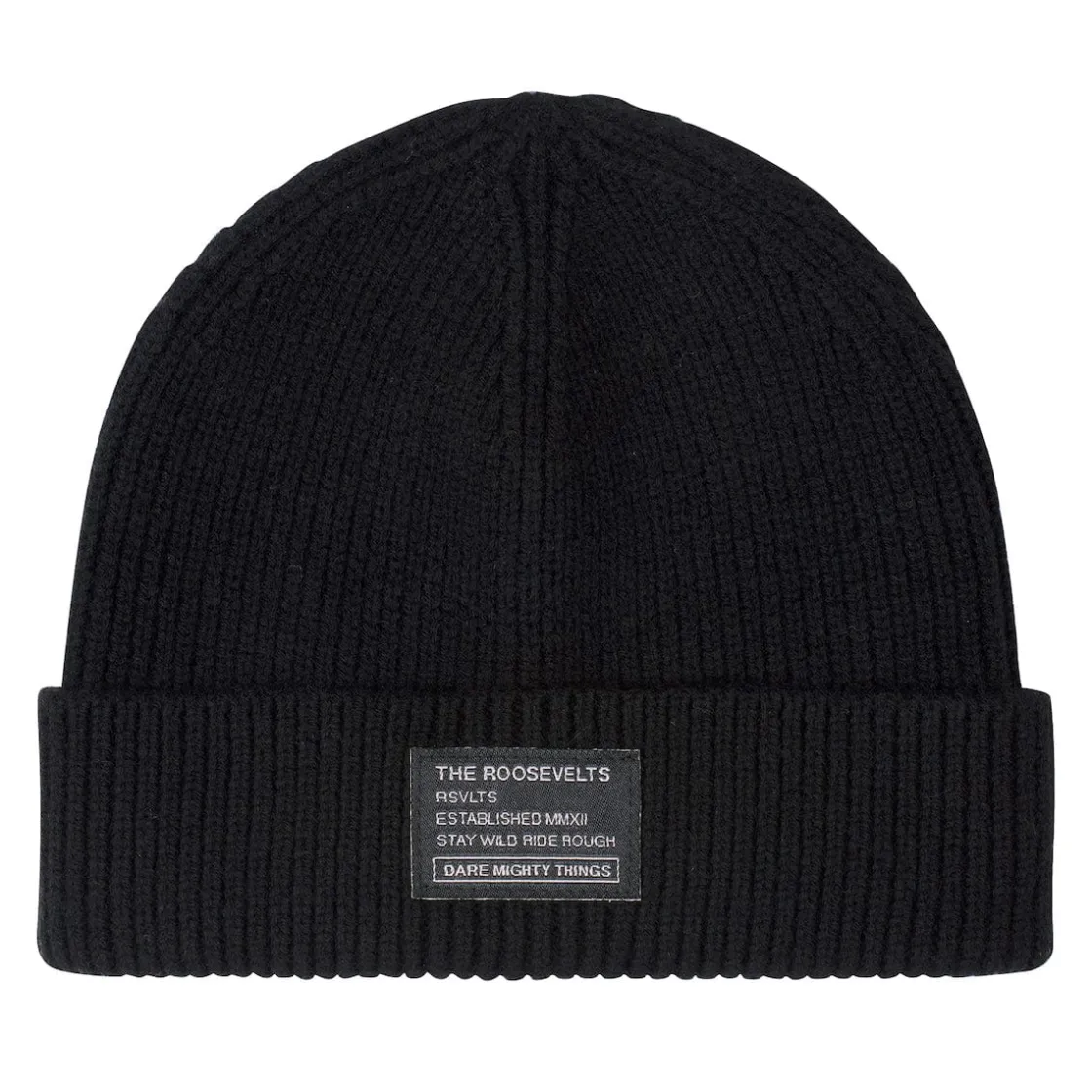 Beanies|Accessories|RSVLTS Merino Wool Black Beanie