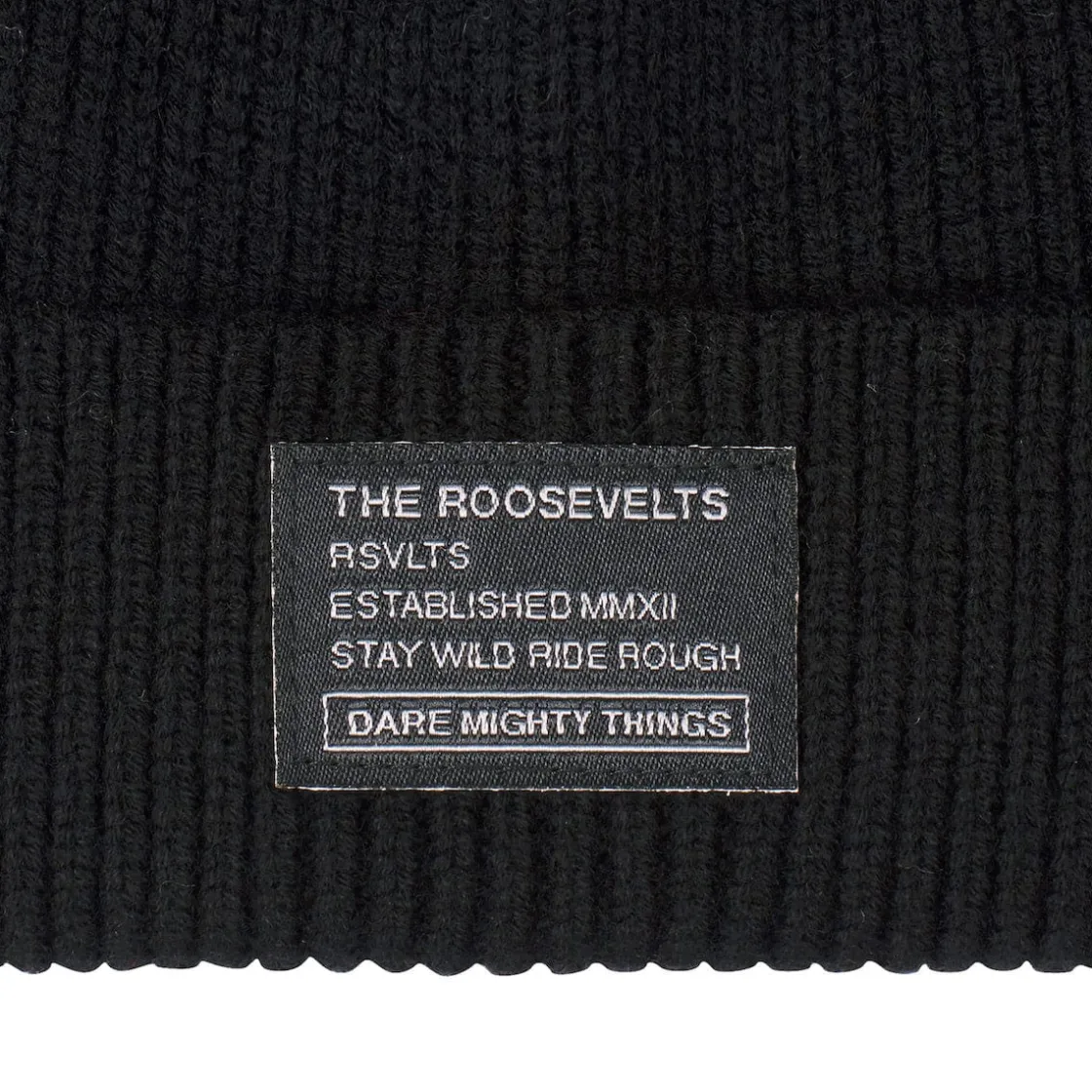 Beanies|Accessories|RSVLTS Merino Wool Black Beanie
