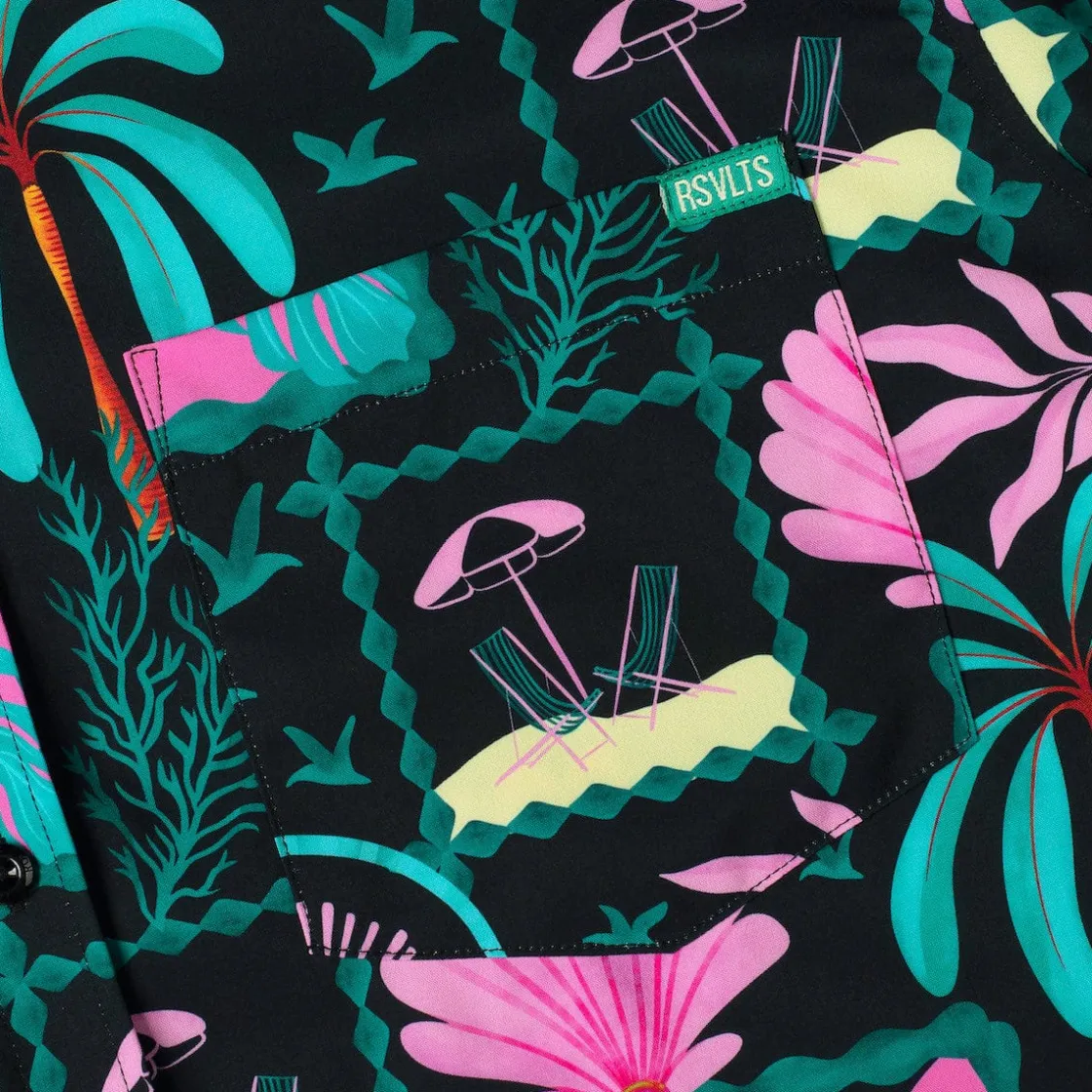 Short Sleeve Shirts|Short Sleeves|RSVLTS Miami Vibes – KUNUFLEX Short Sleeve Shirt