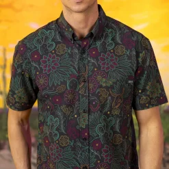 Short Sleeve Shirts|Short Sleeves|RSVLTS Midnight Mesa – KUNUFLEX Short Sleeve Shirt