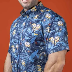 Minions|Short Sleeves|Minions “In Search of BA NA NA” – KUNUFLEX Short Sleeve Shirt