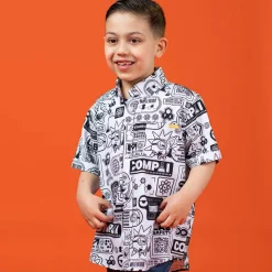 Minions|Youth (5-11)|Minions "Zero Days Without Accident" – Youth KUNUFLEX Short Sleeve Shirt