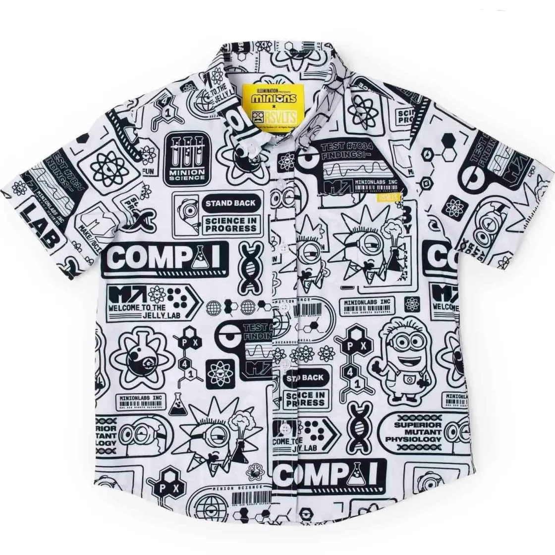 Minions|Preschool (2t-5t)|Minions "Zero Days Without Accident" – Preschooler KUNUFLEX Short Sleeve Shirt