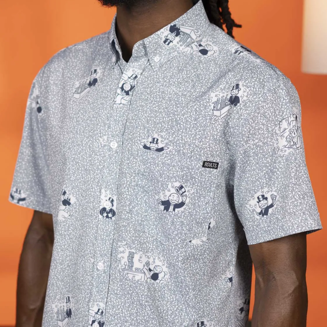 Hasbro|Game Night|Game Night Monopoly "Funds & Games" – KUNUFLEX Short Sleeve Shirt