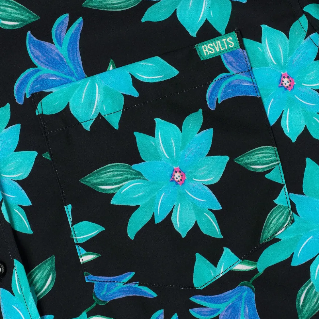Short Sleeve Shirts|Short Sleeves|RSVLTS Moon Garden – KUNUFLEX Short Sleeve Shirt