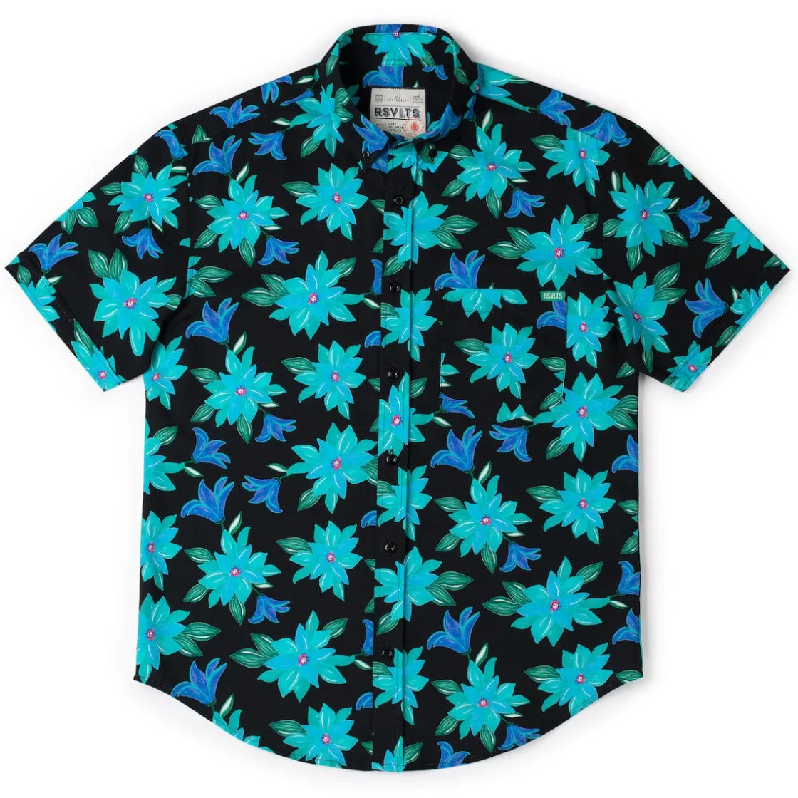Short Sleeve Shirts|Short Sleeves|RSVLTS Moon Garden – KUNUFLEX Short Sleeve Shirt