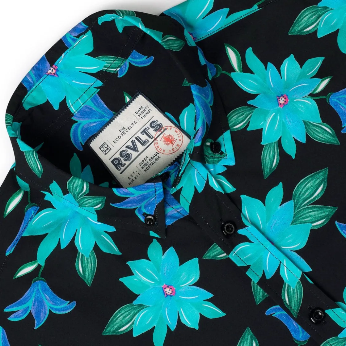 Short Sleeve Shirts|Short Sleeves|RSVLTS Moon Garden – KUNUFLEX Short Sleeve Shirt