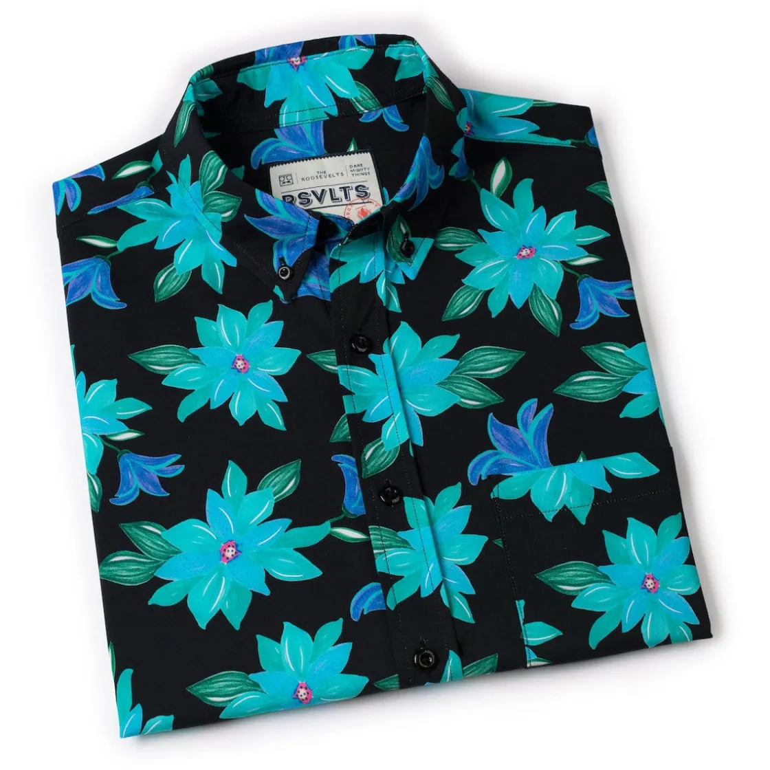Short Sleeve Shirts|Short Sleeves|RSVLTS Moon Garden – KUNUFLEX Short Sleeve Shirt