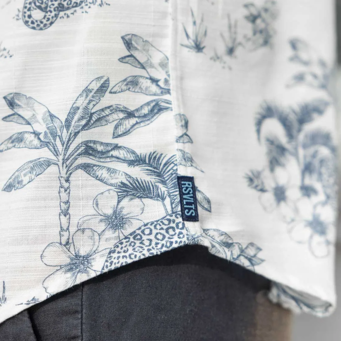 Short Sleeve Shirts|Bamboo|RSVLTS Moves Like Jaguar – Bamboo Short Sleeve Shirt