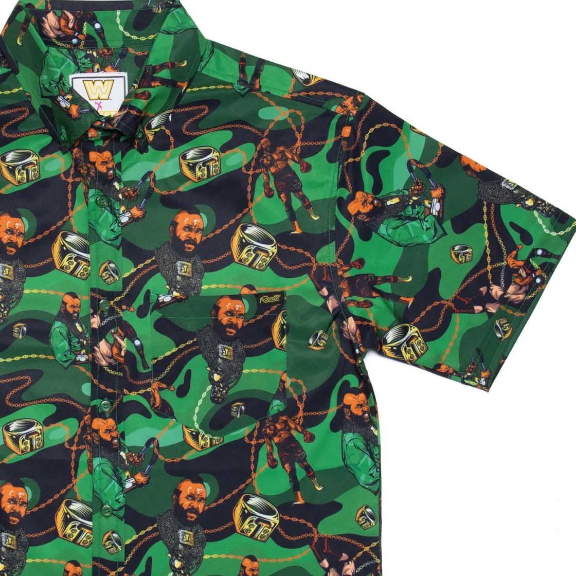 Wwe|Short Sleeves|WWE Mr. T "Pity The Fool" – KUNUFLEX Short Sleeve Shirt