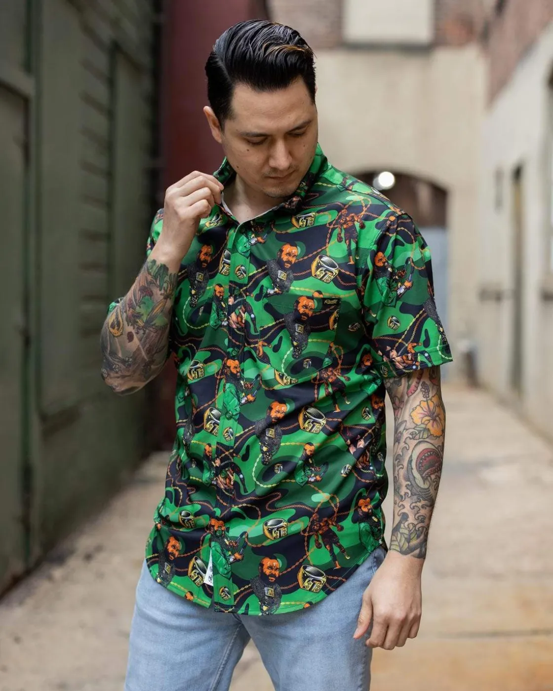Wwe|Short Sleeves|WWE Mr. T "Pity The Fool" – KUNUFLEX Short Sleeve Shirt