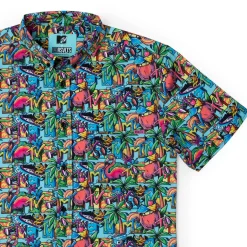 Mtv|Matching Sets|MTV “Cancun” – KUNUFLEX Short Sleeve Shirt