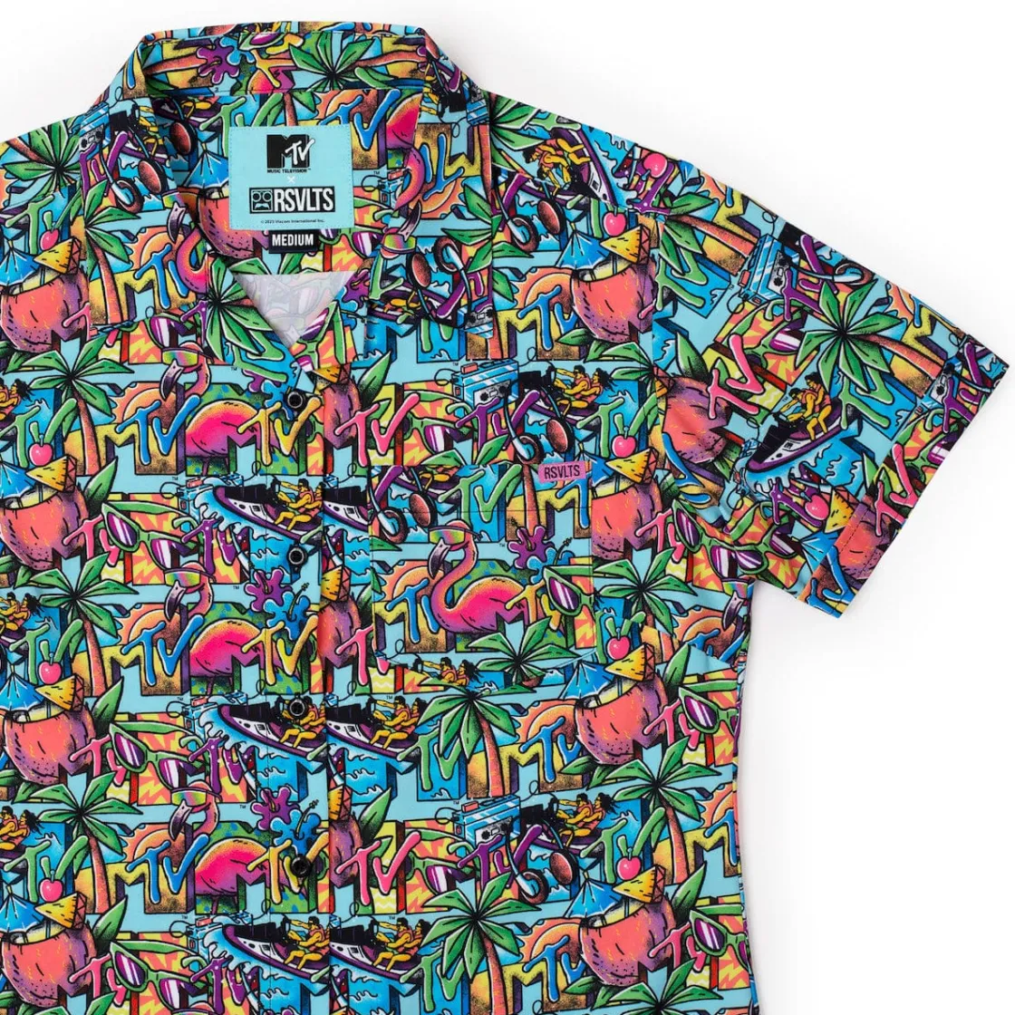 Mtv|MTV “Cancun” – Women's KUNUFLEX Short Sleeve Shirt