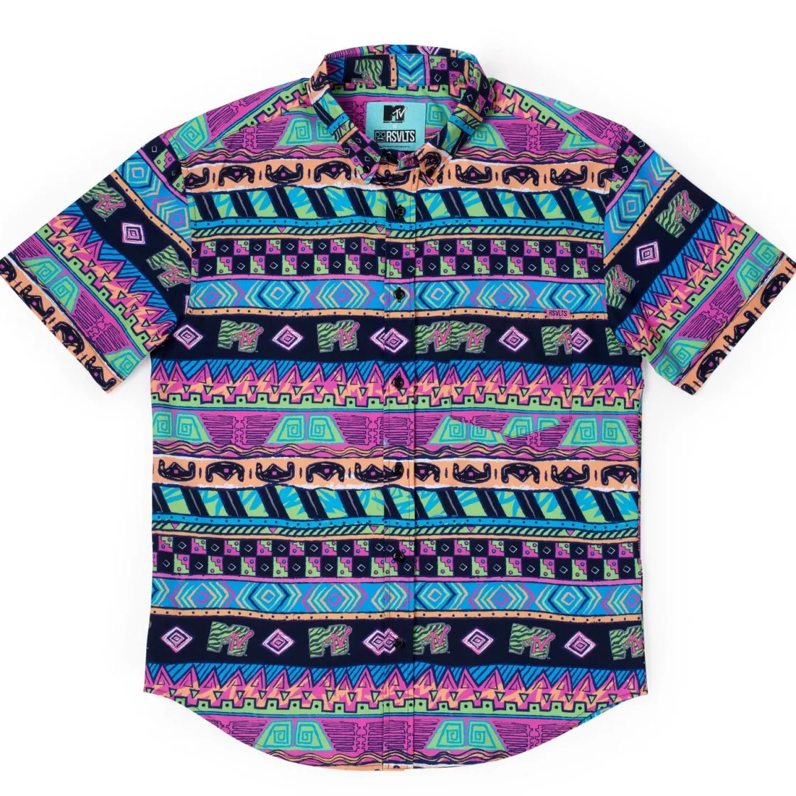 Mtv|Matching Sets|MTV “Daytona Beach” – KUNUFLEX Short Sleeve Shirt