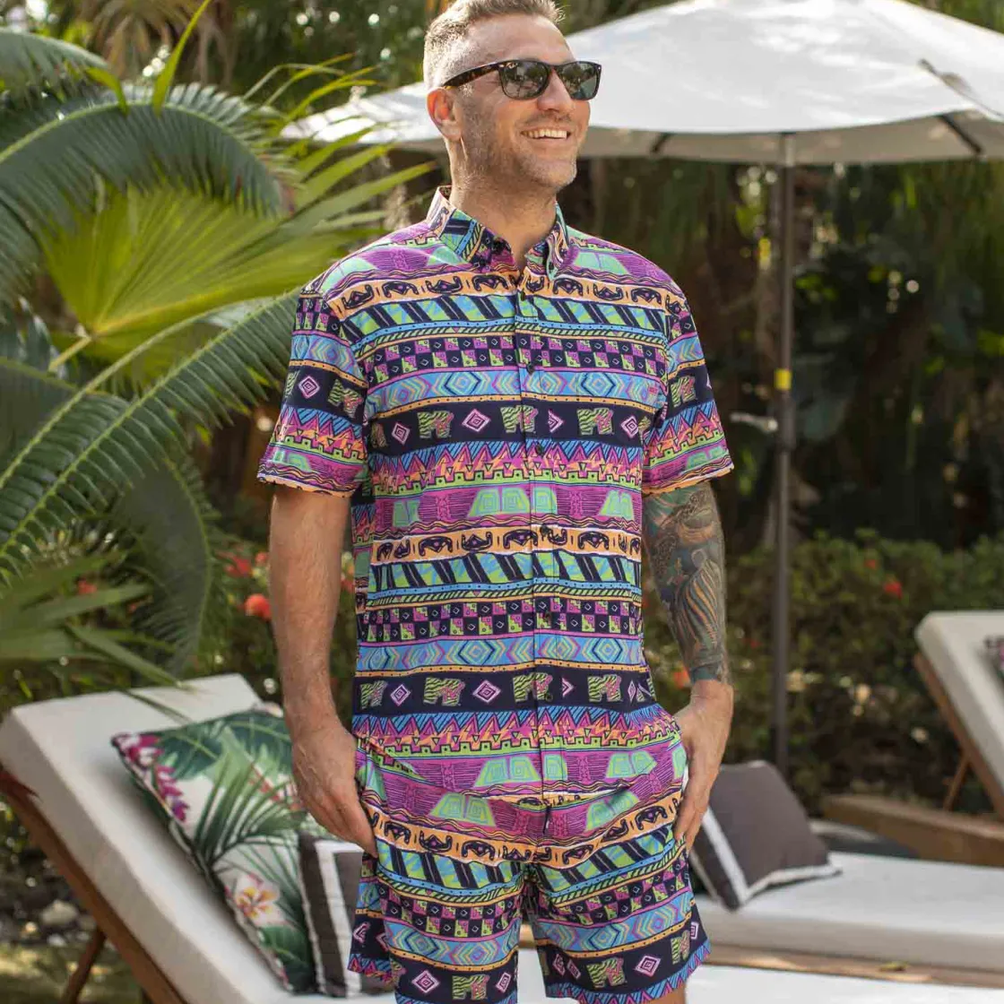 Mtv|Matching Sets|MTV “Daytona Beach” – KUNUFLEX Short Sleeve Shirt