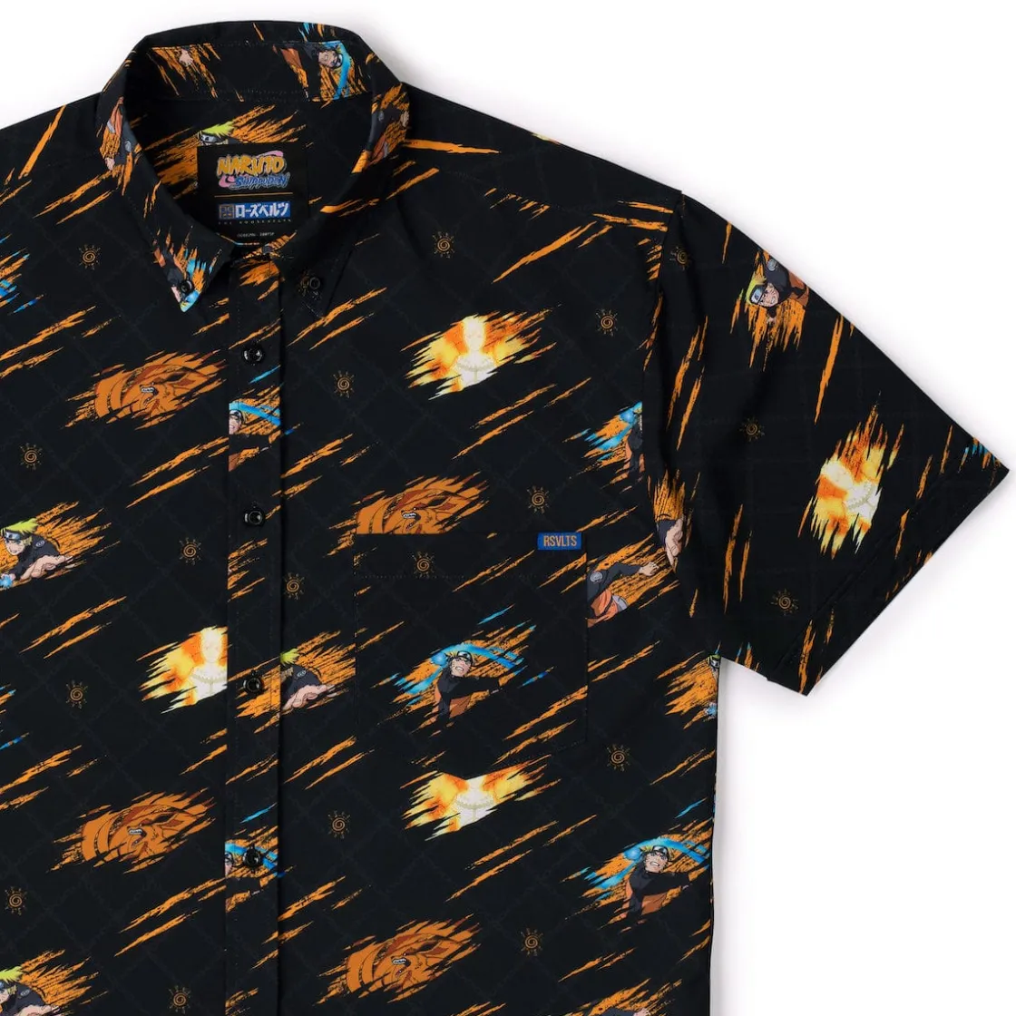 Naruto Shippuden|Short Sleeves|Naruto SHIPPUDEN "Nine-Tailed Fox" – KUNUFLEX Short Sleeve Shirt