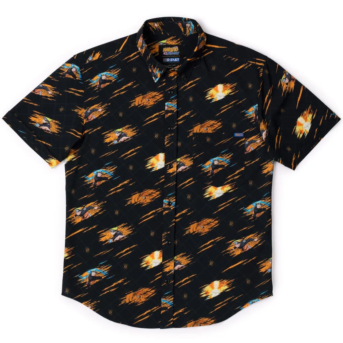 Naruto Shippuden|Short Sleeves|Naruto SHIPPUDEN "Nine-Tailed Fox" – KUNUFLEX Short Sleeve Shirt