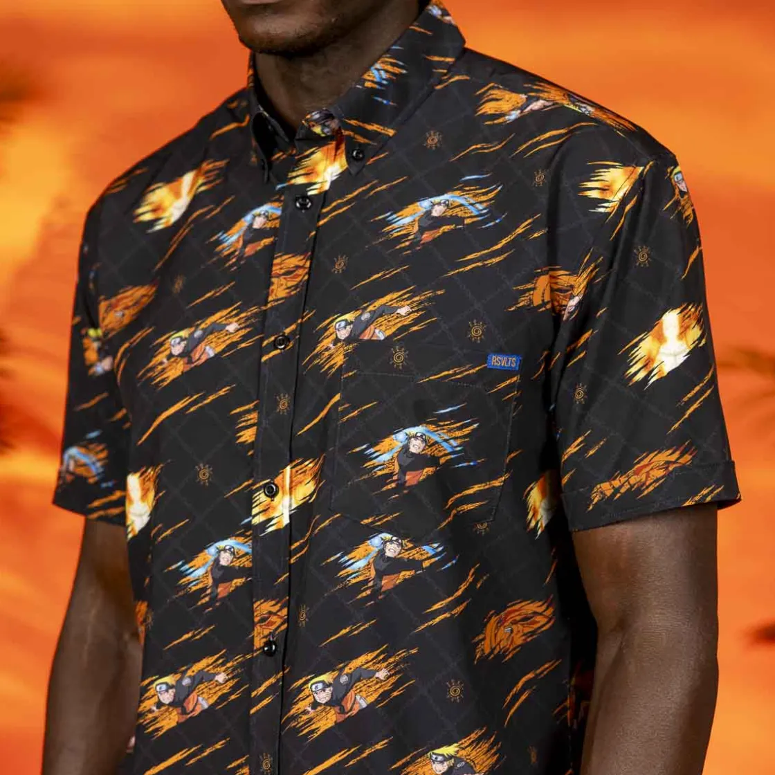 Naruto Shippuden|Short Sleeves|Naruto SHIPPUDEN "Nine-Tailed Fox" – KUNUFLEX Short Sleeve Shirt
