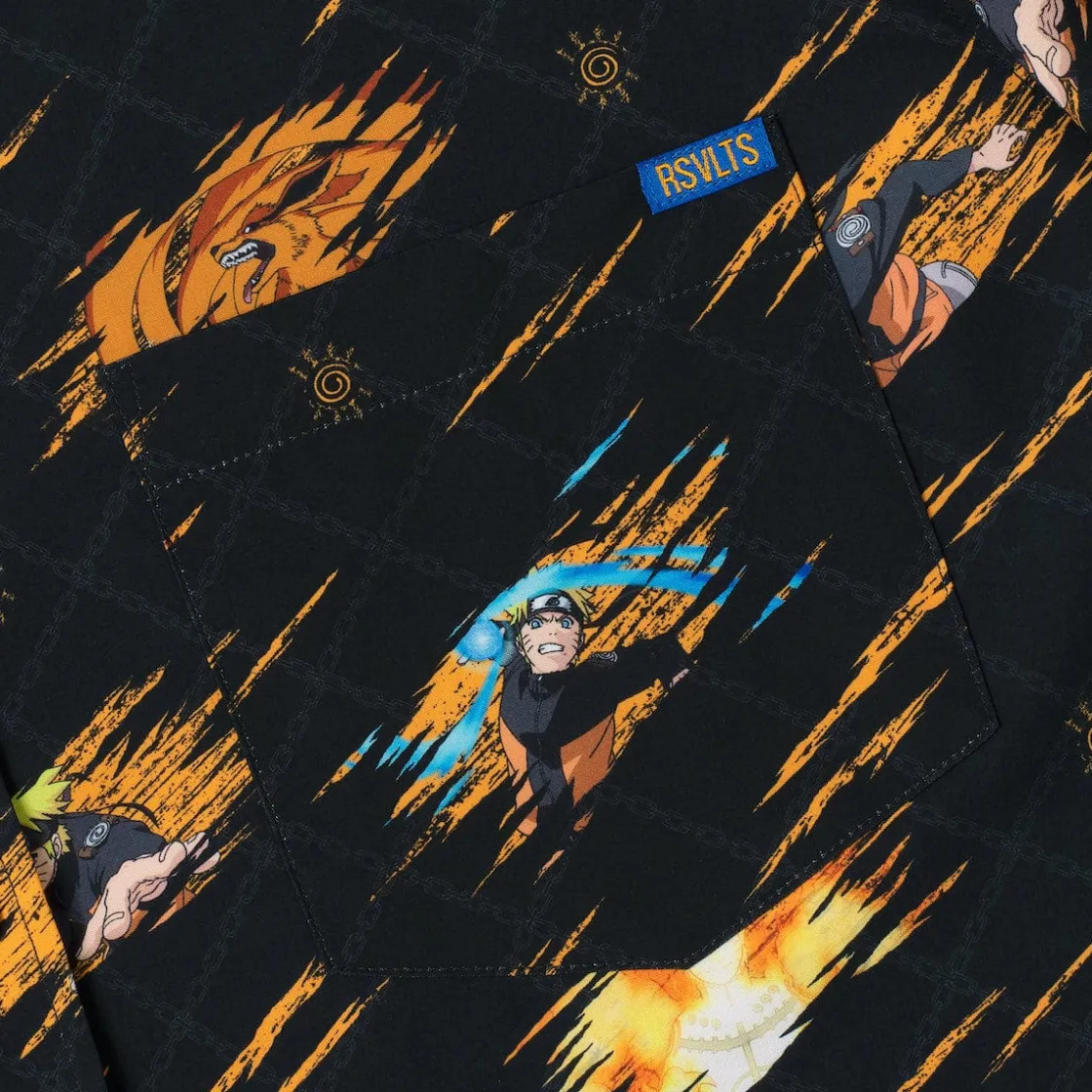 Naruto Shippuden|Short Sleeves|Naruto SHIPPUDEN "Nine-Tailed Fox" – KUNUFLEX Short Sleeve Shirt