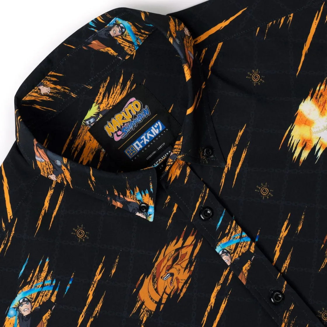 Naruto Shippuden|Short Sleeves|Naruto SHIPPUDEN "Nine-Tailed Fox" – KUNUFLEX Short Sleeve Shirt