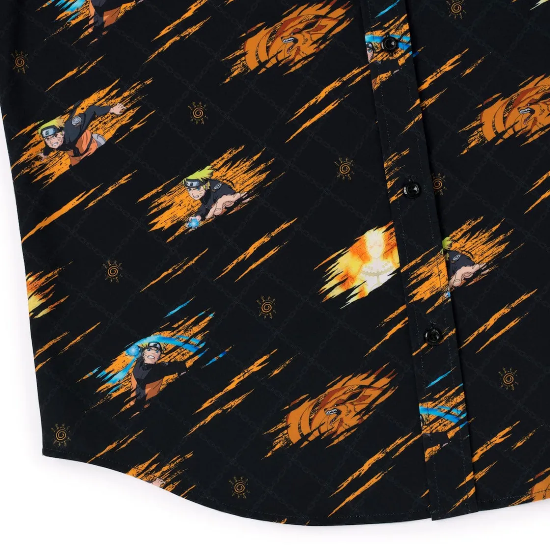 Naruto Shippuden|Short Sleeves|Naruto SHIPPUDEN "Nine-Tailed Fox" – KUNUFLEX Short Sleeve Shirt