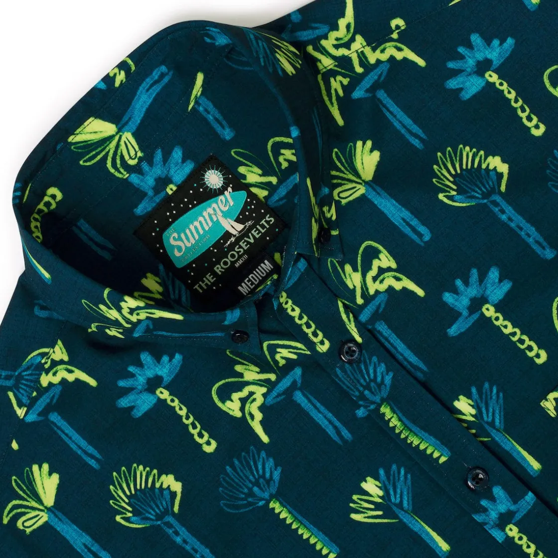 Short Sleeve Shirts|Short Sleeves|RSVLTS Neon Palmies – KUNUFLEX Short Sleeve Shirt