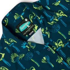 Short Sleeve Shirts|Rsvlts|RSVLTS Neon Palmies – Women's KUNUFLEX Short Sleeve Shirt