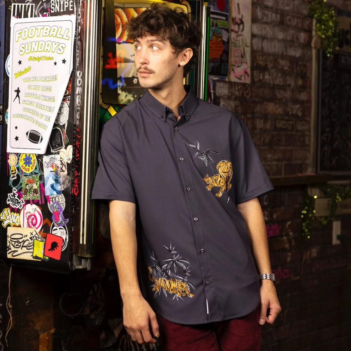 Short Sleeve Shirts|Short Sleeves|RSVLTS Night Moves – KUNUFLEX Short Sleeve Shirt