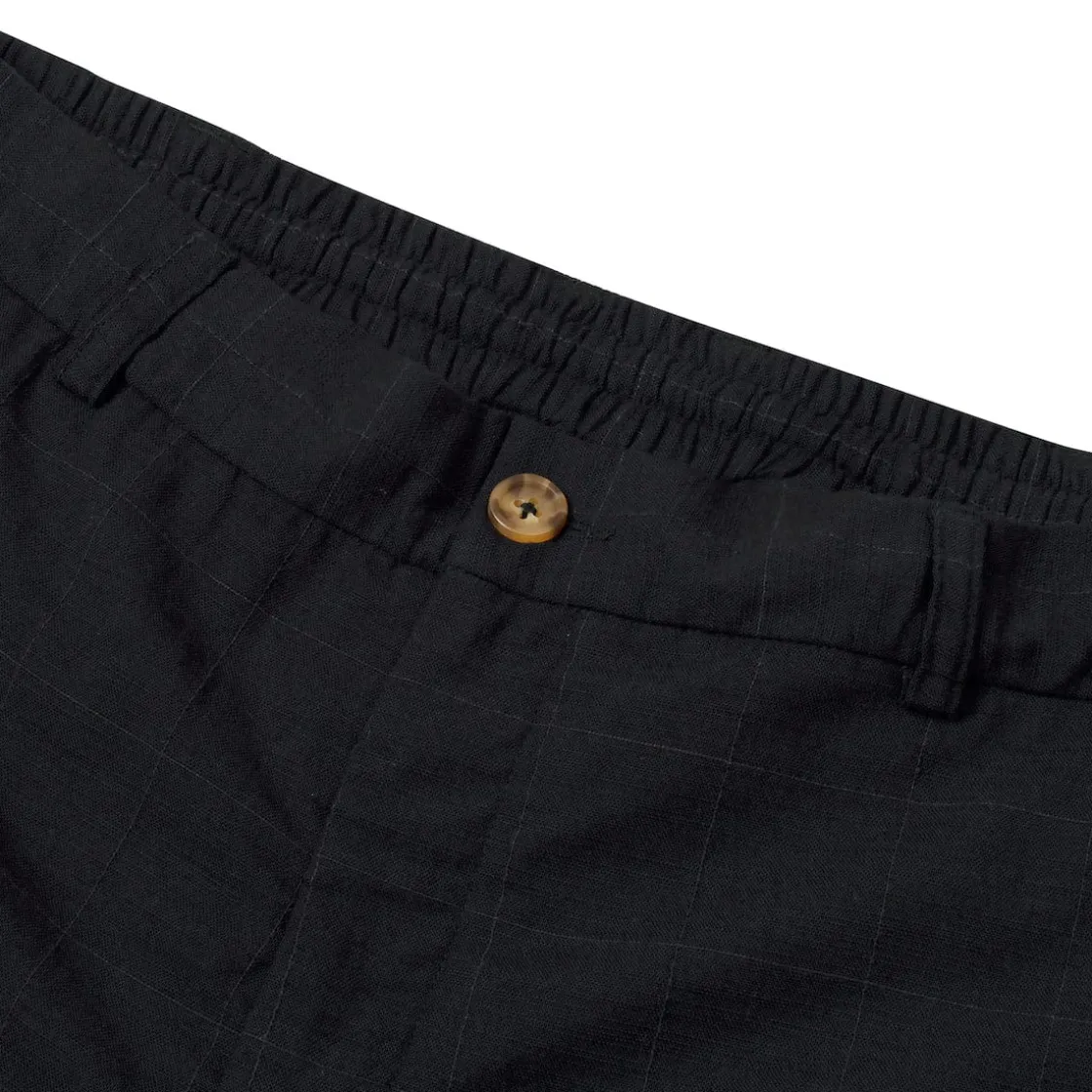 Shorts|Matching Sets|RSVLTS Obsidian Black – Bamboo Resort Shorts