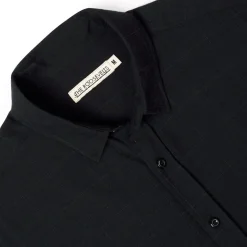Short Sleeve Shirts|Matching Sets|RSVLTS Obsidian Black – Bamboo Short Sleeve Shirt