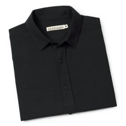 Short Sleeve Shirts|Matching Sets|RSVLTS Obsidian Black – Bamboo Short Sleeve Shirt