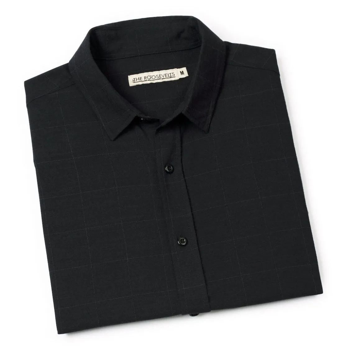 Short Sleeve Shirts|Matching Sets|RSVLTS Obsidian Black – Bamboo Short Sleeve Shirt