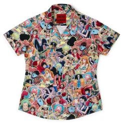 Anime|One Piece|One Piece "2 Years Later" – Women's KUNUFLEX Short Sleeve Shirt