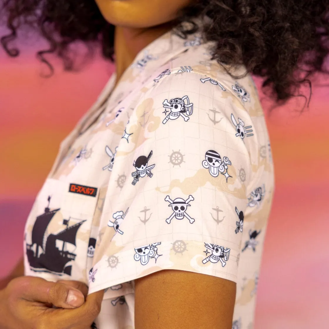 Anime|One Piece|One Piece "From the East Blue" – Women's KUNUFLEX Short Sleeve Shirt