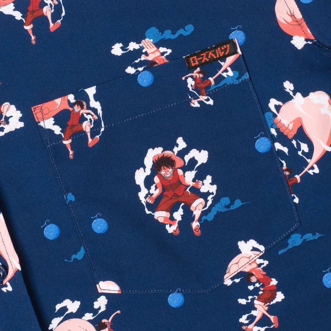 Short Sleeves|One Piece|One Piece "Gear Second" – KUNUFLEX Short Sleeve Shirt