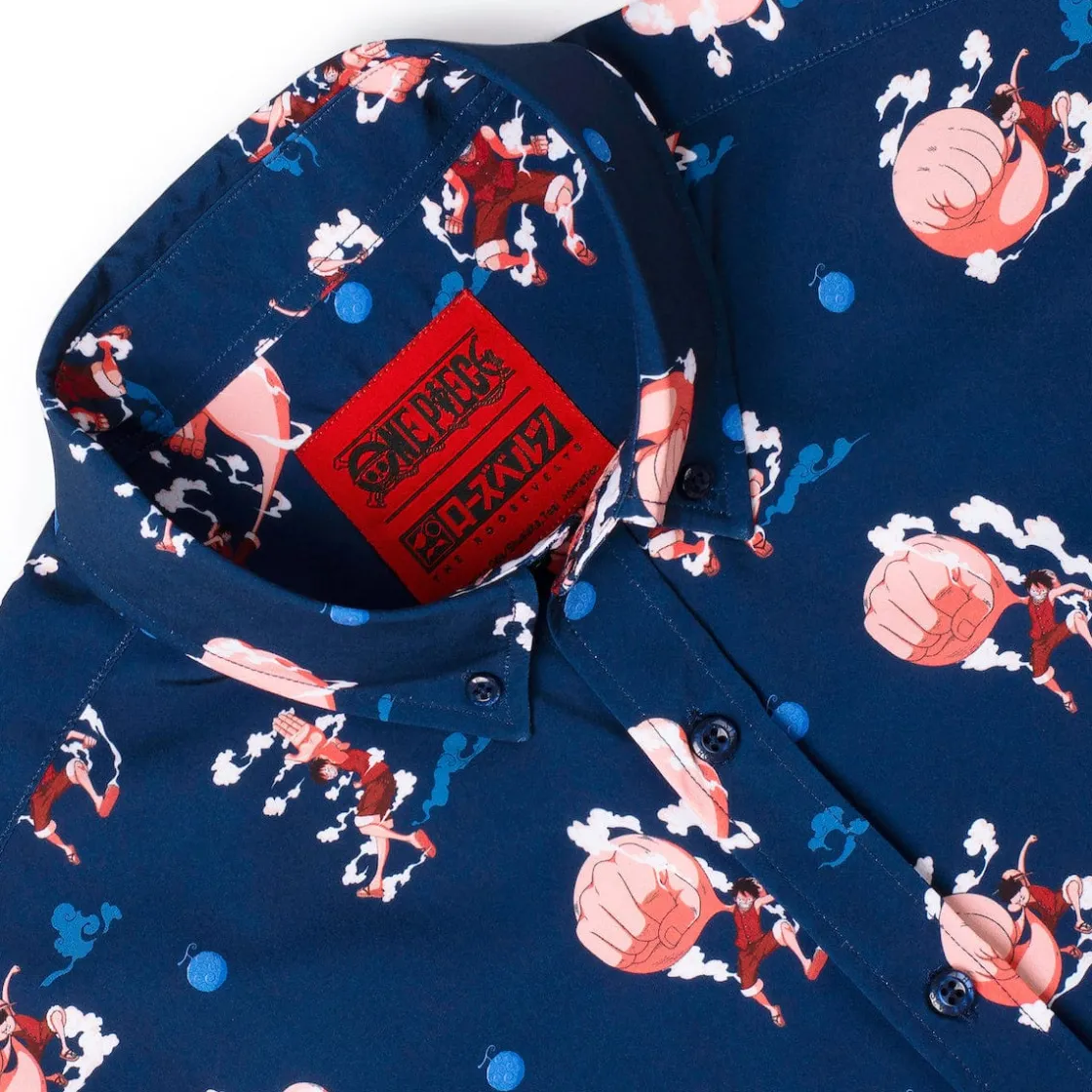Short Sleeves|One Piece|One Piece "Gear Second" – KUNUFLEX Short Sleeve Shirt