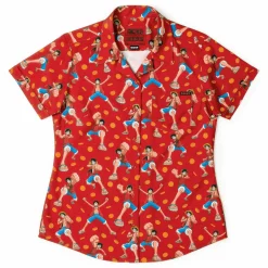 Anime|One Piece|One Piece "I’m Going to Become…" – Women's KUNUFLEX Short Sleeve Shirt