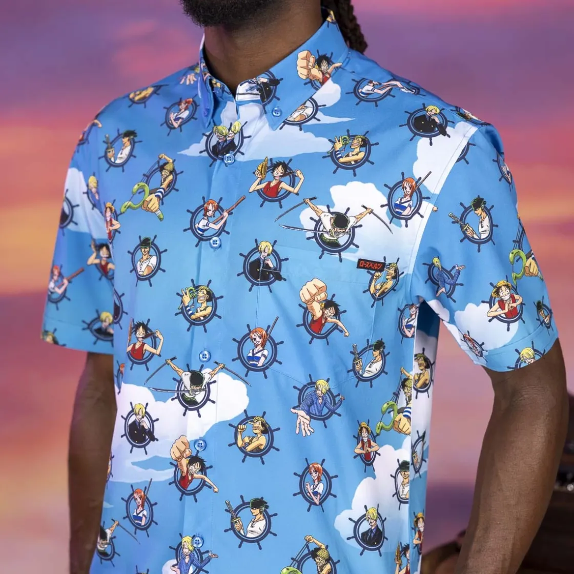 Short Sleeves|One Piece|One Piece "Join My Crew!" – KUNUFLEX Short Sleeve Shirt