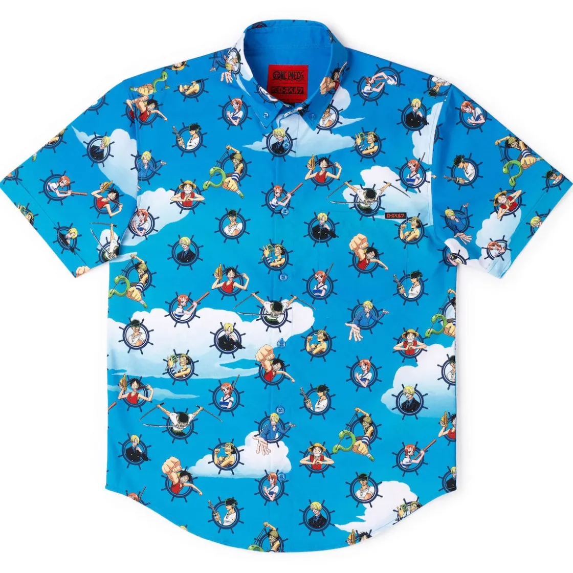 Short Sleeves|One Piece|One Piece "Join My Crew!" – KUNUFLEX Short Sleeve Shirt