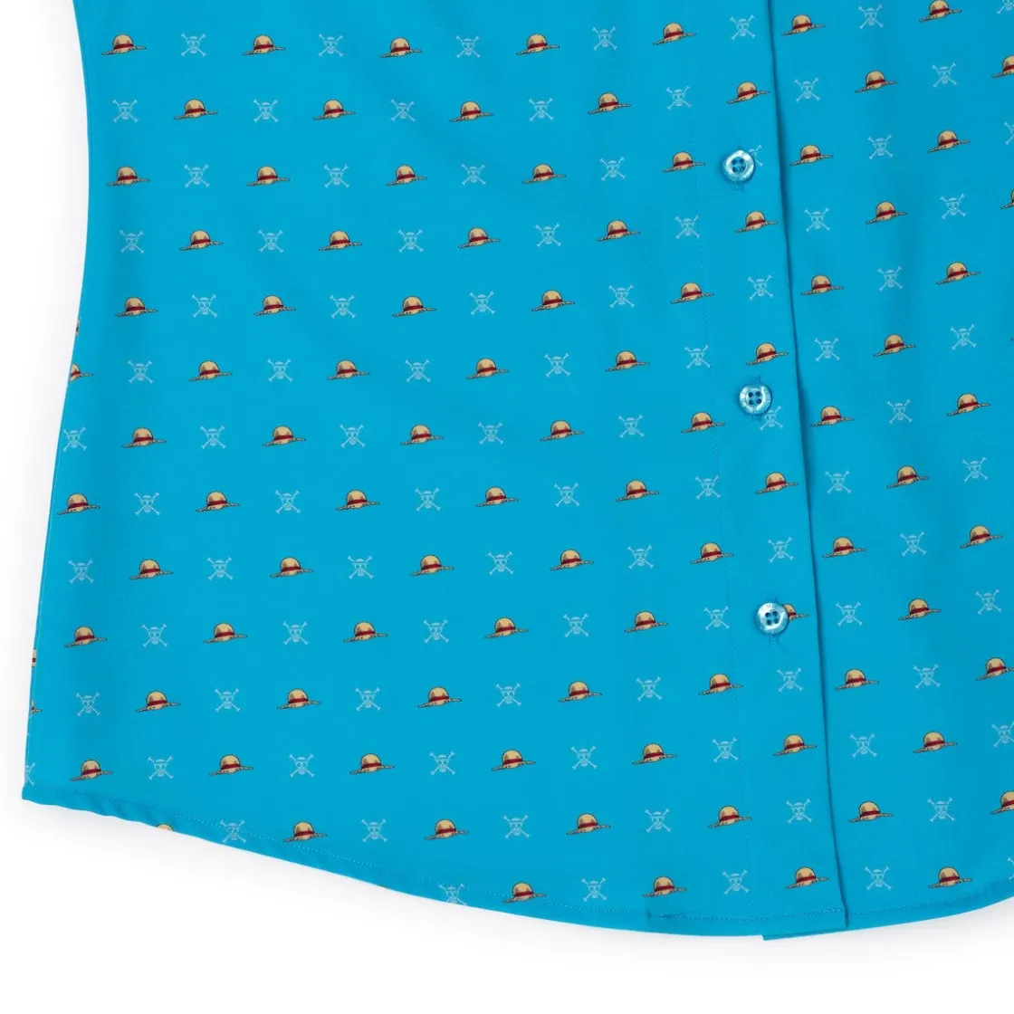 Anime|One Piece|One Piece "Lil Straw Hats" – Women's KUNUFLEX Short Sleeve Shirt