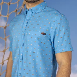 Short Sleeves|One Piece|One Piece "Lil Straw Hats" – KUNUFLEX Short Sleeve Shirt