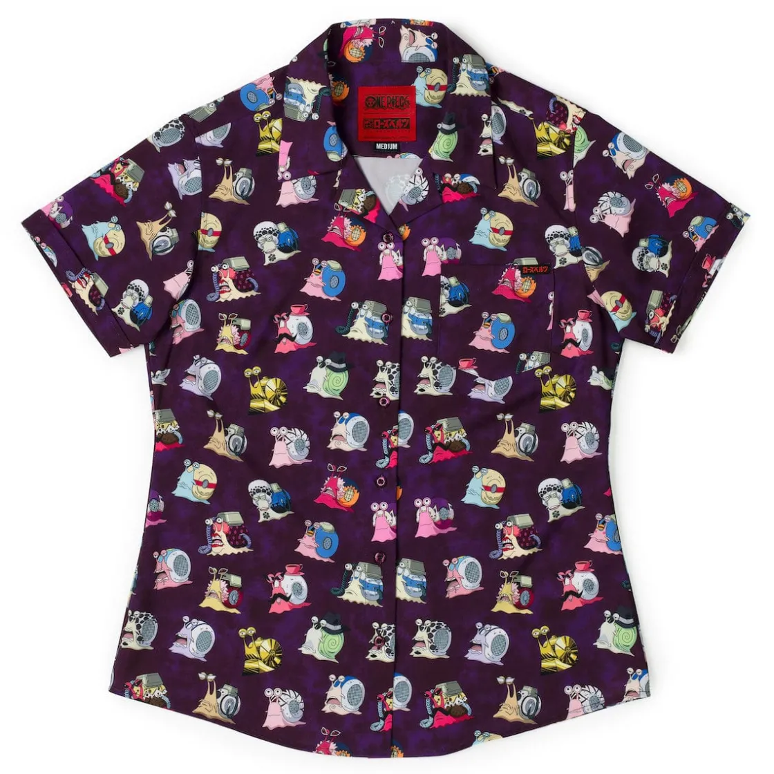 Anime|One Piece|One Piece "Puru-Puru-Puru" – Women's KUNUFLEX Short Sleeve Shirt