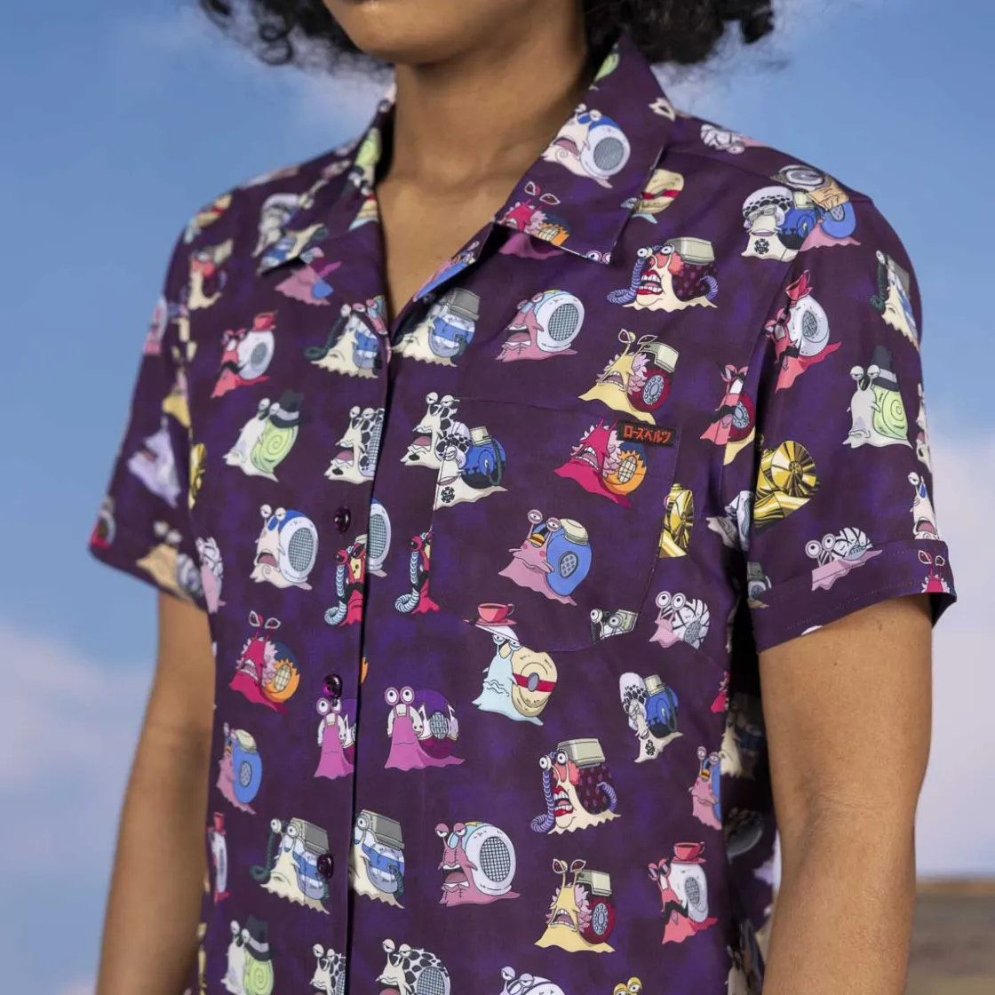 Anime|One Piece|One Piece "Puru-Puru-Puru" – Women's KUNUFLEX Short Sleeve Shirt