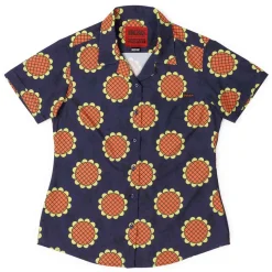 Anime|One Piece|One Piece "Shh! I Am Lucy!" – Women's KUNUFLEX Short Sleeve Shirt
