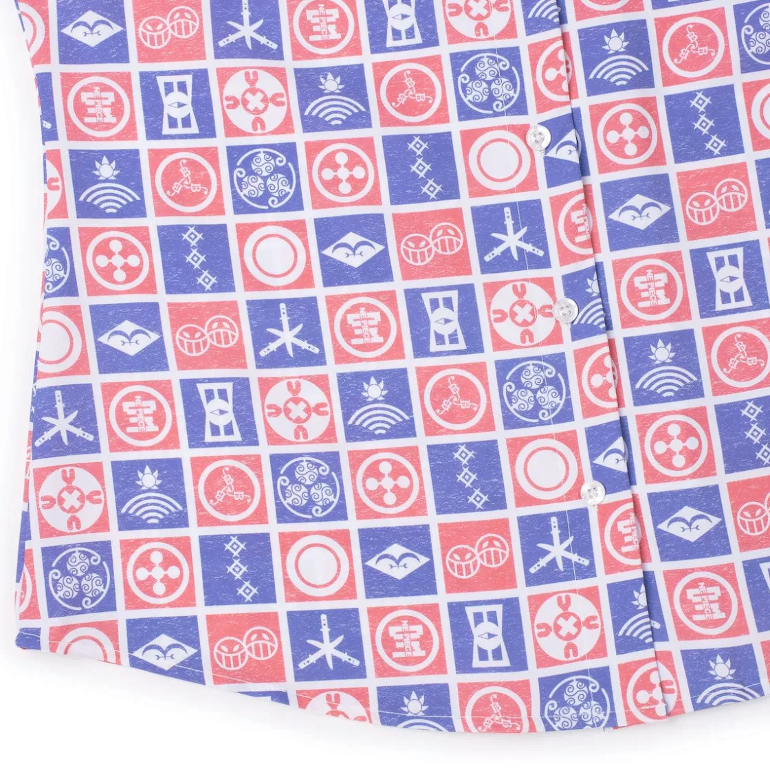 Anime|One Piece|One Piece "Stamps of the Sea" – Women's KUNUFLEX Short Sleeve Shirt