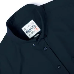 Short Sleeve Shirts|Short Sleeves|RSVLTS Overture Midnight Blue – KUNUFLEX Short Sleeve Shirt