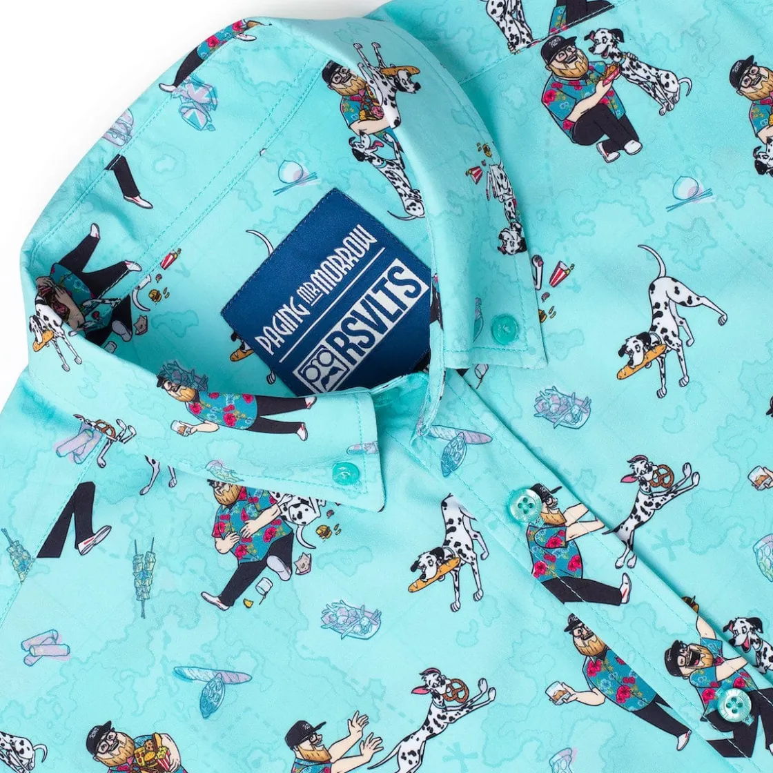 Paging Mr. Morrow|Short Sleeves|Paging Mr. Morrow "Eatin' Around the World" – KUNUFLEX Short Sleeve Shirt